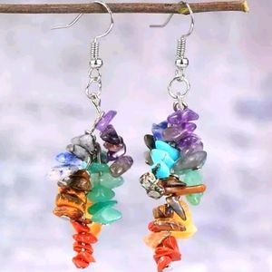 NIP Beautiful seven color charter earrings